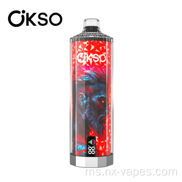 Okso shisha hookah mega 50000 borong vape pakai borong